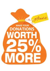 Gift Aid 25% Logo